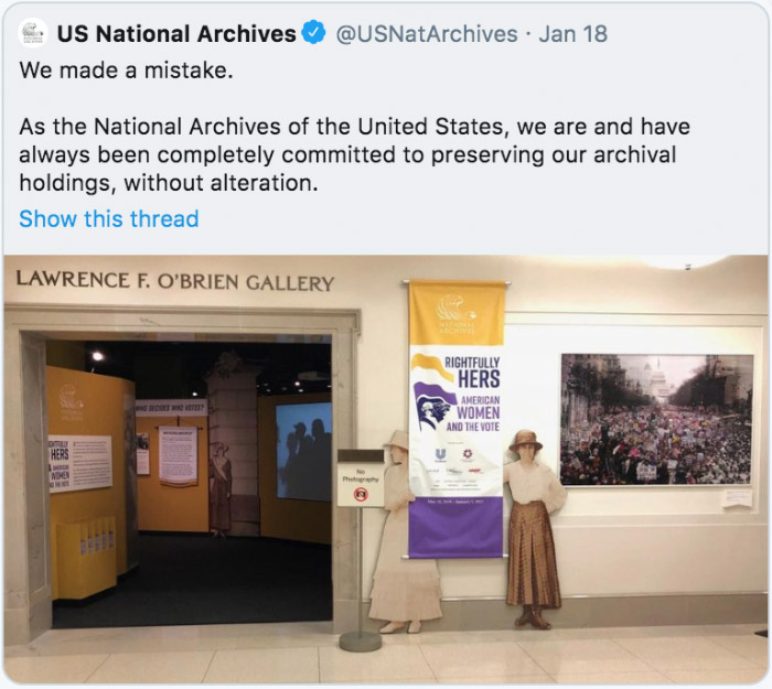 US National Archives - NARA M-19-21 digitization